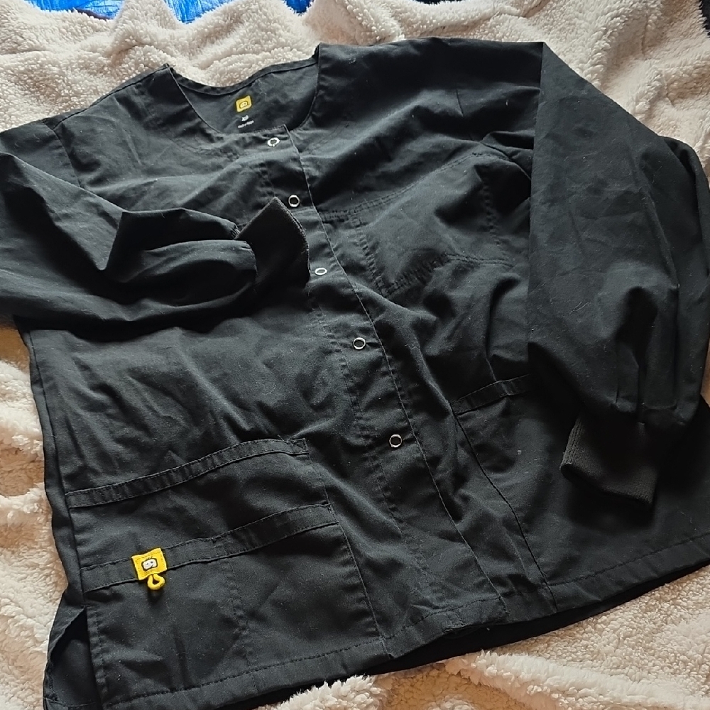 Black Scrubs Shirt